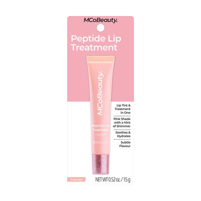 MCoBeauty Peptide Lip Treatment Cupcake Shimmer