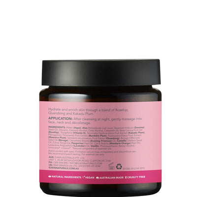 Sukin Rosehip Enriching Night Cream 120ml - Ultimate Hydration for Radiant Skin