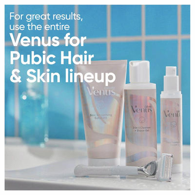 Gillette Venus for Pubic Hair & Skin 2 Blade Refills - Gentle Shaving Solution