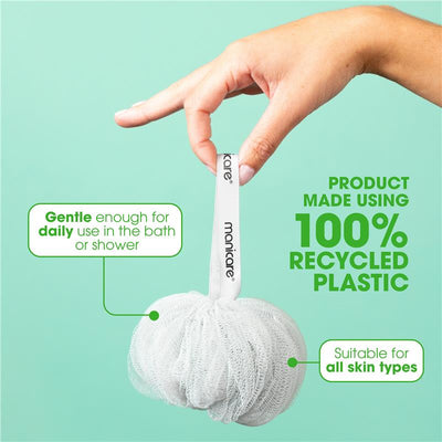 Manicare Eco Cleansing Puff – Reusable, 100% Recycled, All Skin (1)