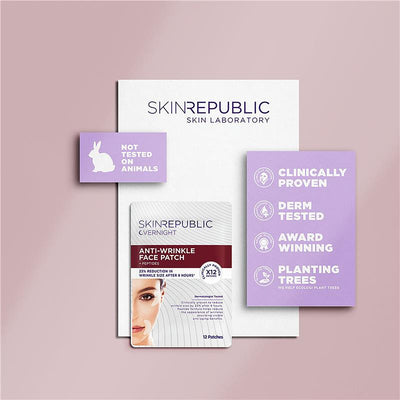 Skin Republic Overnight Anti-Wrinkle Patches - 12 Pack