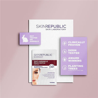 Skin Republic Overnight Anti-Wrinkle Patches - 12 Pack