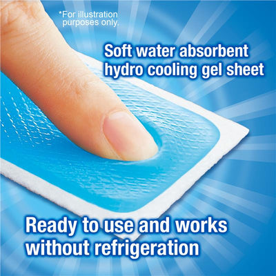 Kool n Soothe Migraine Relief 2 Sheets - Instant Cooling Comfort