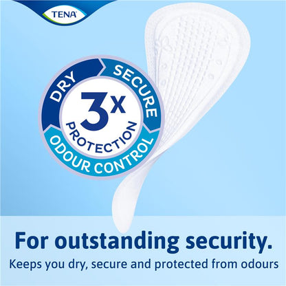 TENA Extra Long Liners 24 Liner for Light Incontinence, Odor Control