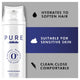 Gillette Pure Shave Foam 245g – Aloe Infused, Paraben & Dye-Free for Sensitive Skin – view 3 - Auzzistore