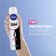 NIVEA Black & White 72H Clear Aerosol Deodorant 250ml – view 3