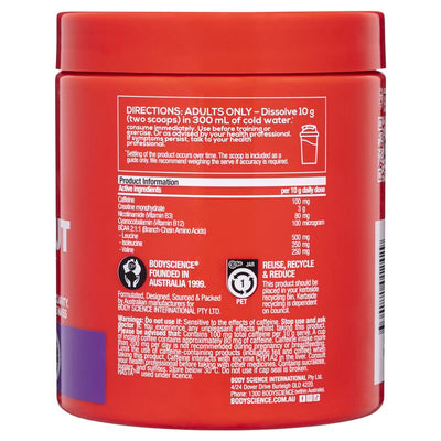 BSc K-OS Pre-Workout Grape 300g - Unleash Your Workout Potential