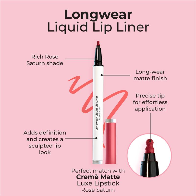 MCoBeauty Liquid Lip Liner Rose Saturn