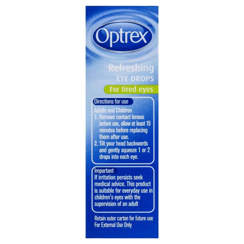 Optrex Refreshing Eye Drops - 10ml-Auzzi Store