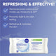 NIVEA 3in1 Refreshing Cleansing Wipes for Normal & Combination Skin - 7 Pack – view 3 - Auzzistore