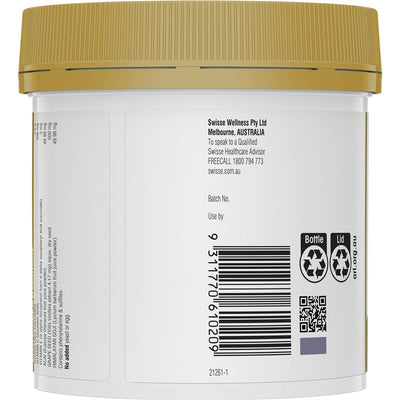 Swisse Beauty Collagen Glow Powder 240g with Vitamin C & E