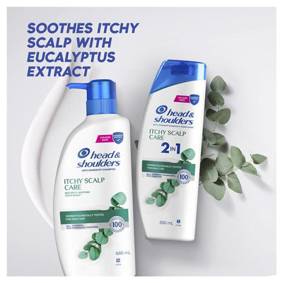 Head & Shoulders Itchy Scalp Care Shampoo 660ml - Soothe Your Scalp