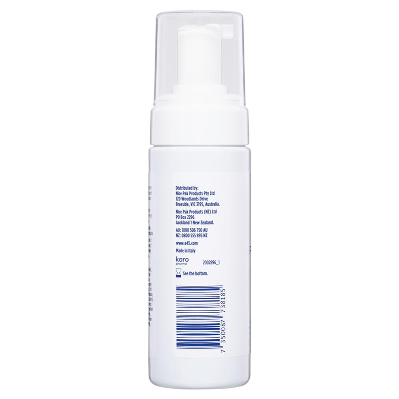 E45 Face Foaming Cleanser 150ml - Gentle Clean for Sensitive Skin