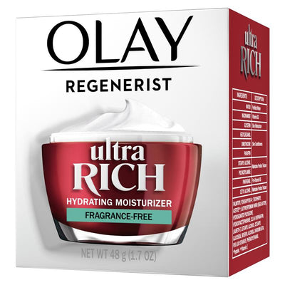 Olay Regenerist Ultra Rich Hydrating Cream - Fragrance Free 48g