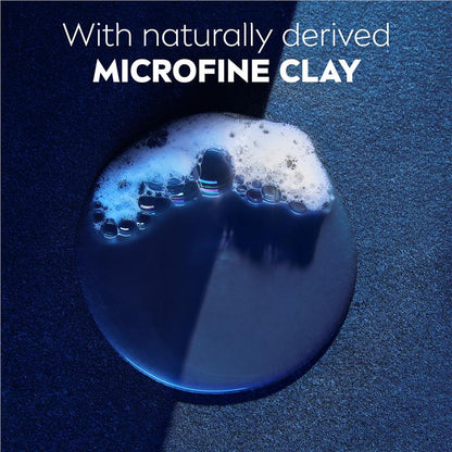 NIVEA Men Deep Clean Shower Gel 500ml – Natural Clay & Biodegradable