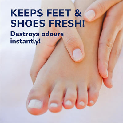 Dr. Scholl's Ultra Odour-Fighting Foot Powder - 85g | Fresh Feet All Day