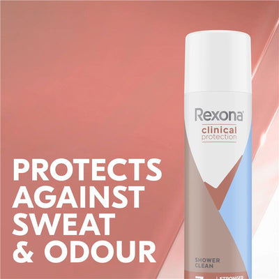 Rexona Women Clinical Antiperspirant Spray – 96H Protection, 180ml