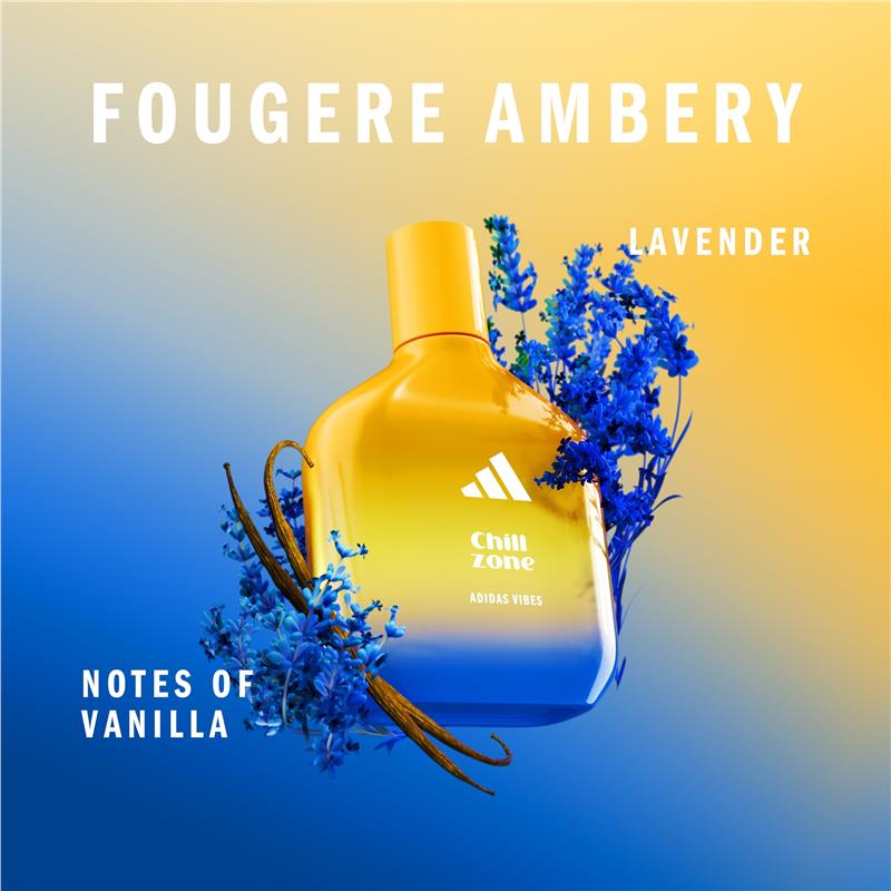 Adidas Vibes Chill Zone for Them Eau de Parfum 100ml - Relaxing Fragrance