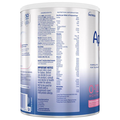 Aptamil Prosyneo Sensitive - Infant Formula for 0-12 Months (900g) - Auzzi Store