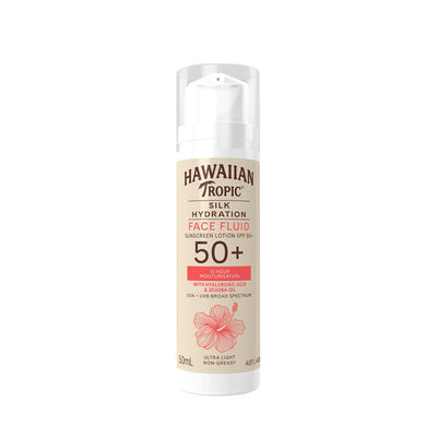 Hawaiian Tropic Silk Hydration Face Fluid SPF 50+ 50ml