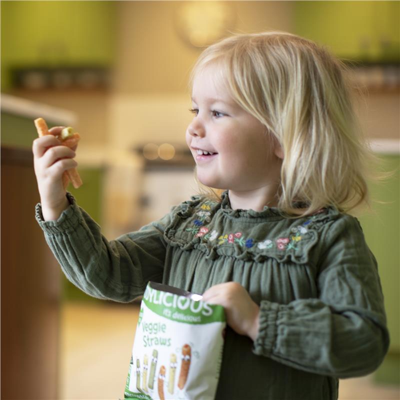 Kiddylicious Veggie Straws 12g - Tasty & Nutritious Snack