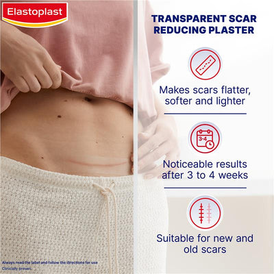 Elastoplast Scar Reducer XL 21 Patches - Advanced Scar Care