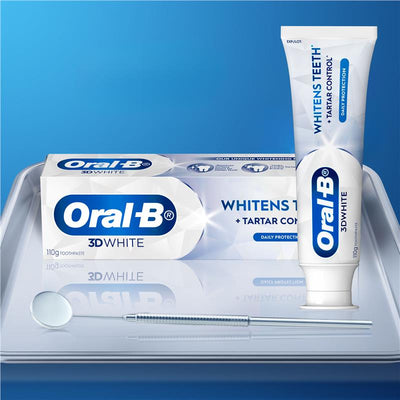 Oral-B 3D White Strengthen Enamel Toothpaste - 110g