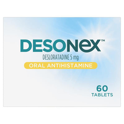 Desonex Allergy & Hayfever Tablets 5mg - 60 Tablets for Fast Relief