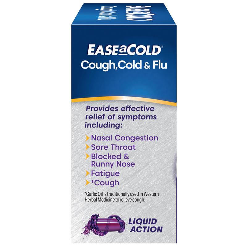 EASEaCOLD Cough, Cold & Flu Day & Night - 24 Capsules-Auzzi Store