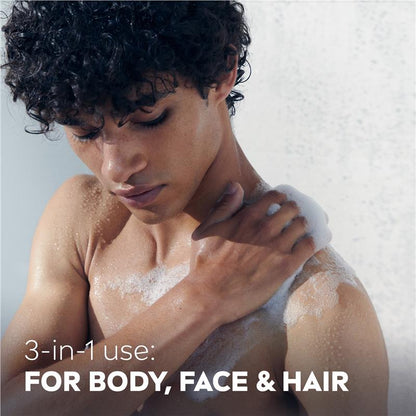 NIVEA MEN Sport 3-in-1 pH Balanced Body Wash & Shower Gel 500ml