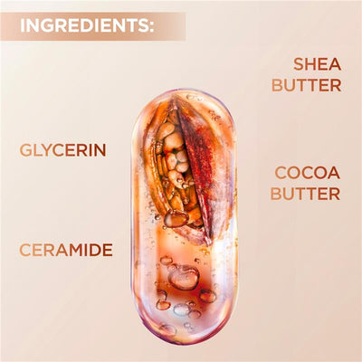 Garnier Body Superfood Cocoa & Ceramide Nourishing Cream 380ml - Deep Hydration for Dry Skin