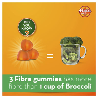 Metamucil Fibre Gummies 120 Pack - High Fiber for Digestive Wellness