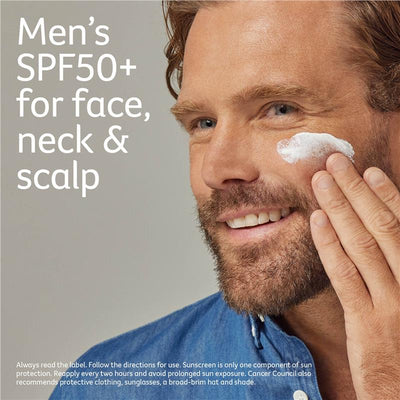 Cancer Council SPF50+ Hydrating Sunscreen for Men 100ml