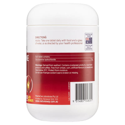 Nature's Way Glucosamine 1500mg Joint Health Support, 200 Tablets