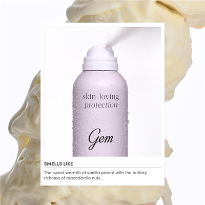 Gem Skin-Loving Deodorant 207ml - 48h Protection Vanilla Macadamia