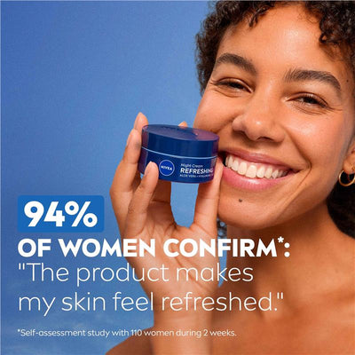 NIVEA Daily Essentials Hydrating Face Moisturiser Night 50ml - Regenerate & Refresh
