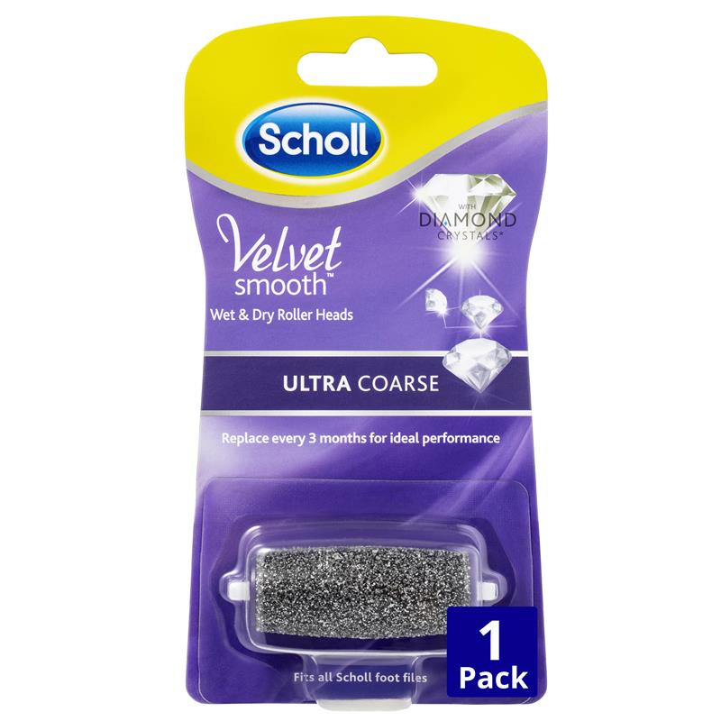 Scholl Ultra Coarse Foot File Refill with Diamond Crystals – Single Pack