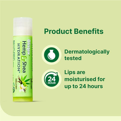 Blistex Hemp & Shea Hydration Lip Balm 4.25g - Nourishing Lip Care
