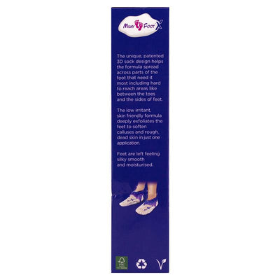 Milky Foot Active Intense Exfoliating Foot Mask Large – 2 3D Socks