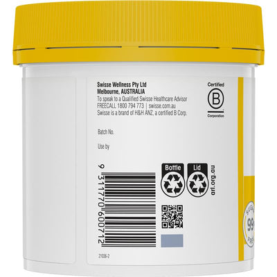 Swisse Ultiboost Vitamin C 500mg Chewable Tablets - 310 Count