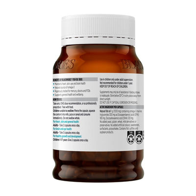 Blackmores Fish Oil 1000mg Omega-3 Capsules, 200 Count