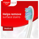 Colgate 360 Optic White Power Toothbrush - Medium with Vibrating & Polishing Bristles – view 3 - Auzzistore