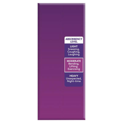 Poise Regular Pads for Bladder Leakage & Menstruation, 16 Pads