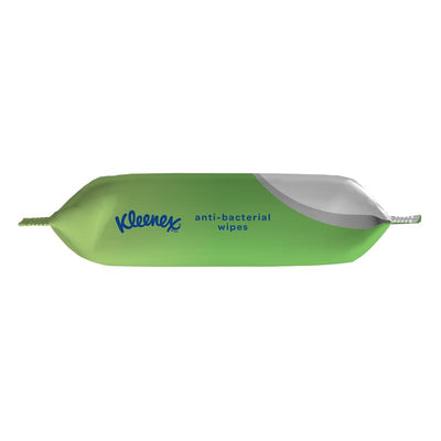 Kleenex Antibacterial Wipes - 15 Pack with Tea Tree Extract