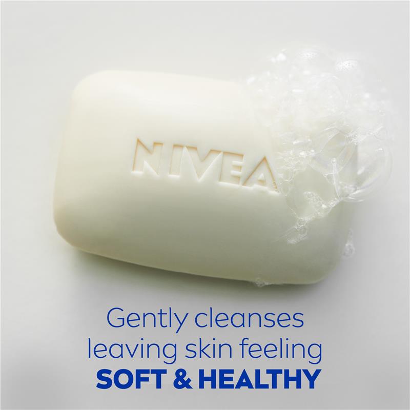 NIVEA Crème Soft Almond Oil Moisturising Soap Bar 100g Twin Pack