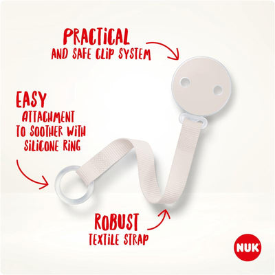 NUK Mickey Mouse Soother Band - Keep Soothers Close
