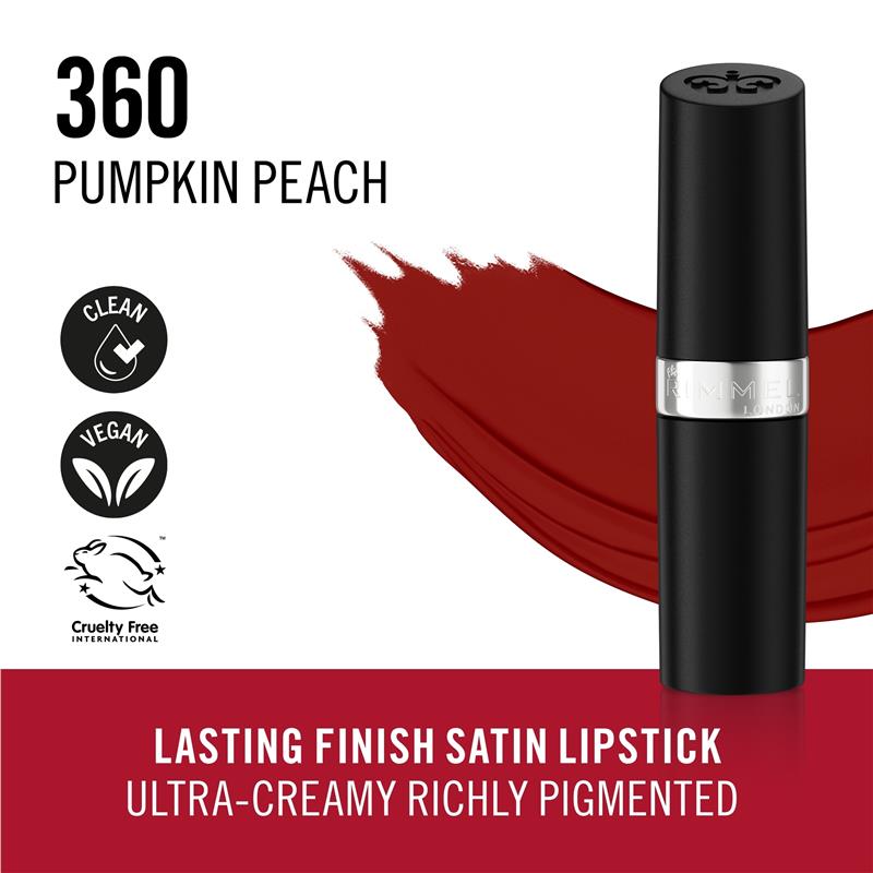Rimmel Lasting Finish Lipstick 360 Pumpkin Peach