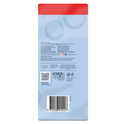 Huggies PURE 99% Water Baby Wipes - Bulk 72x3 Pack