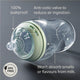 Tommee Tippee Natural Start 250ml Glass Bottle with Slow Teat – view 3 - Auzzistore