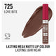 Rimmel London Mega Matte Liquid Lip 725 Love Bite – view 5